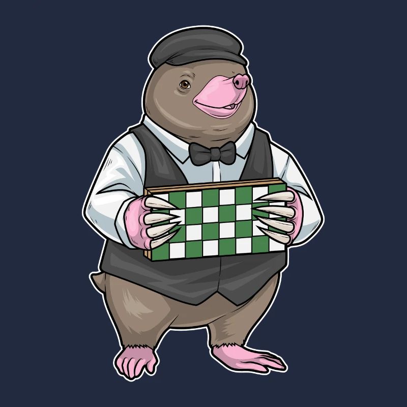 Jeu d’échecs Taupe