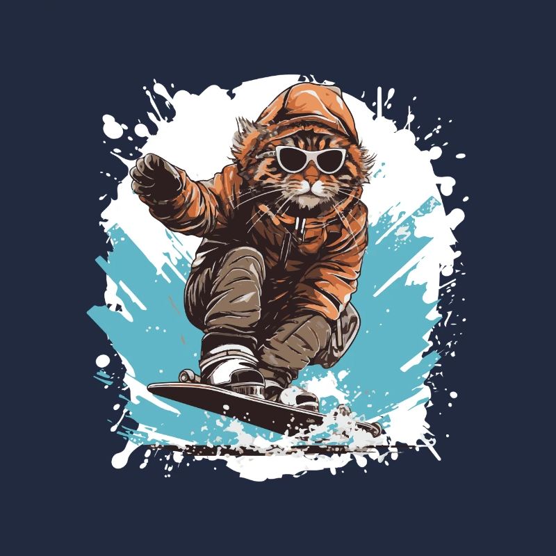 Planche à neige pour chat