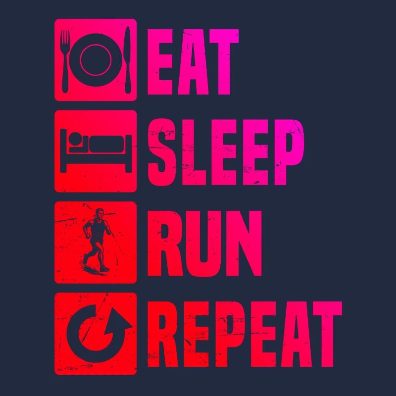 Illustration de course pour la course