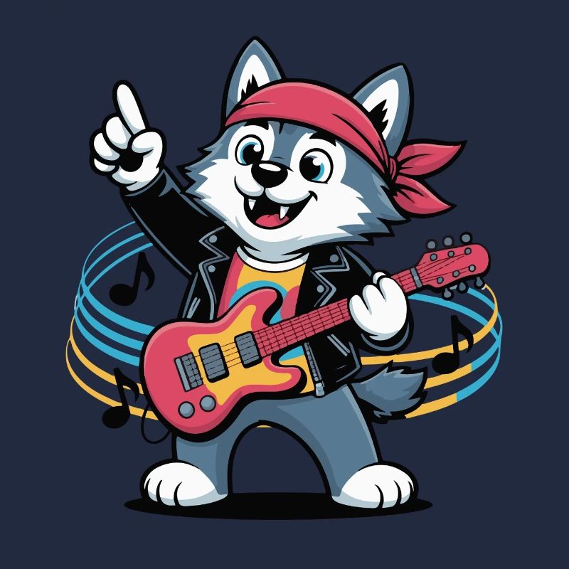 KATZE GITARRE