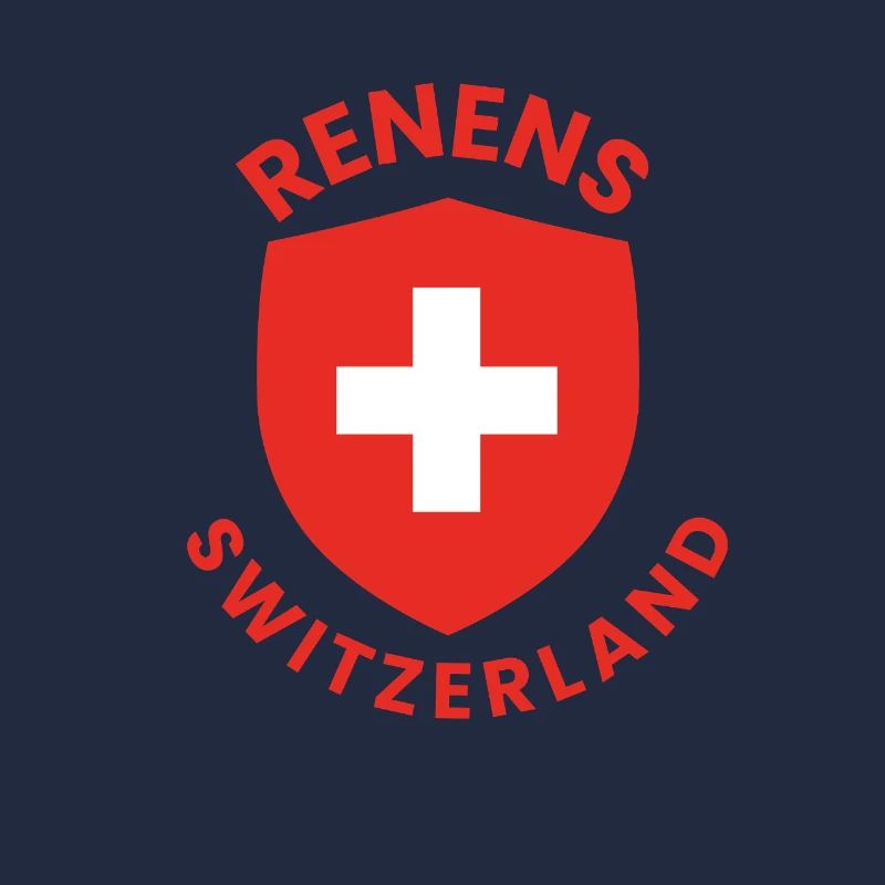 Rentierwappen Schild Schweizer Tee