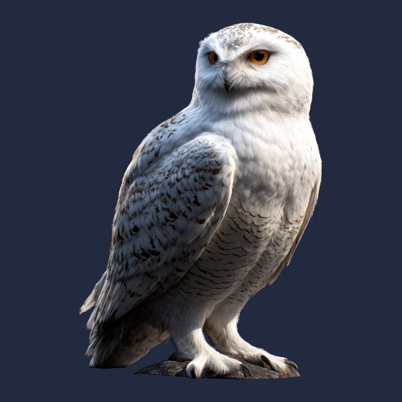 Schneeeule Weiße Eule Kauz Uhu Owl Schnee Eulen