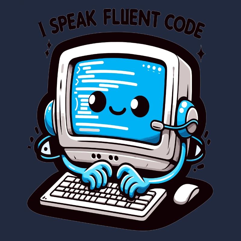 Je parle couramment du code rétro informatique