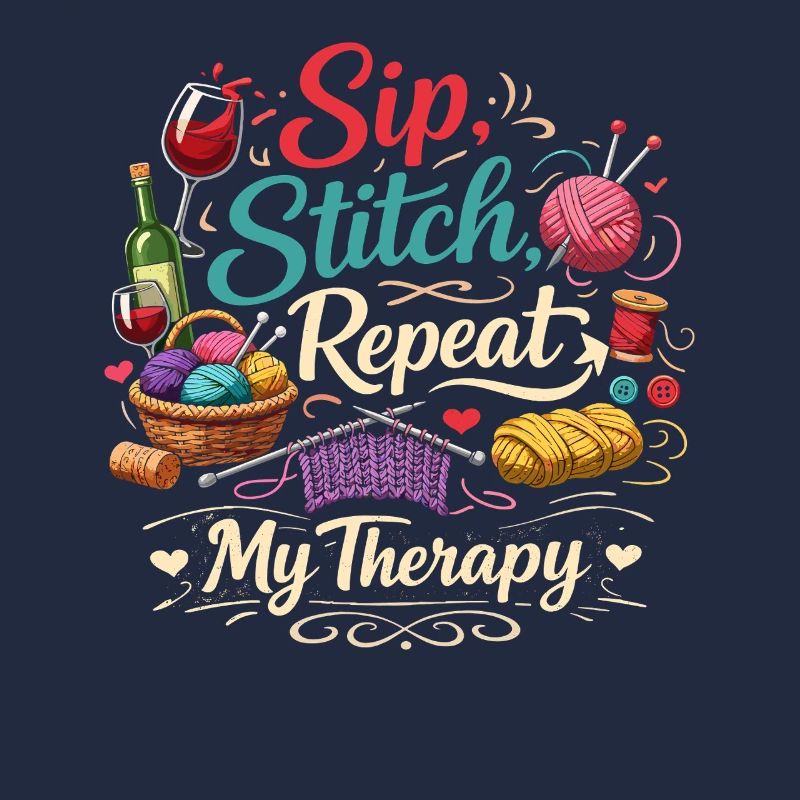 Sip Stitch Repeat Therapy