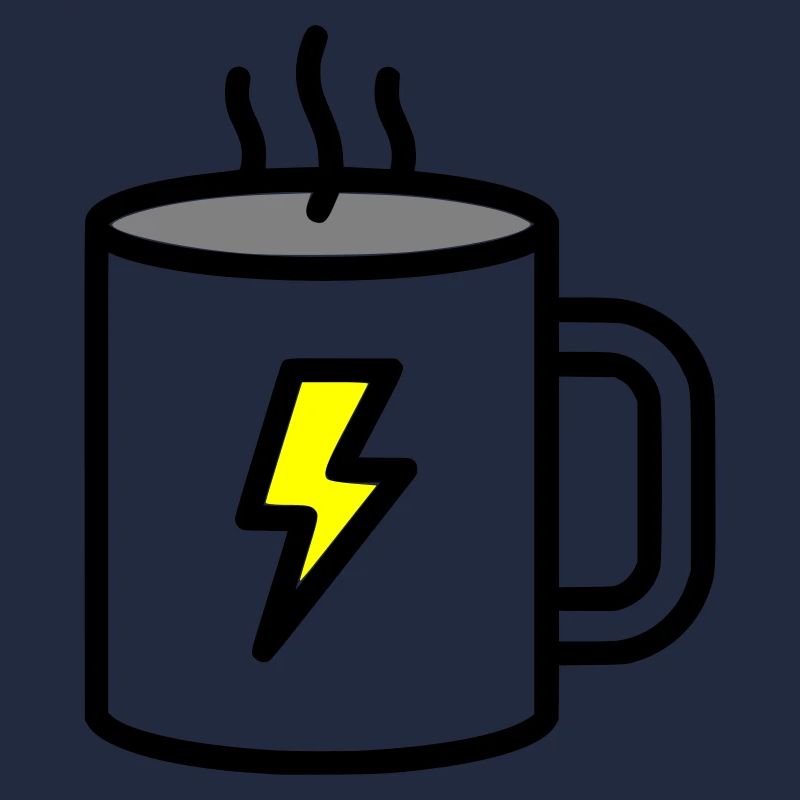 Starker Kaffee Tasse Strom