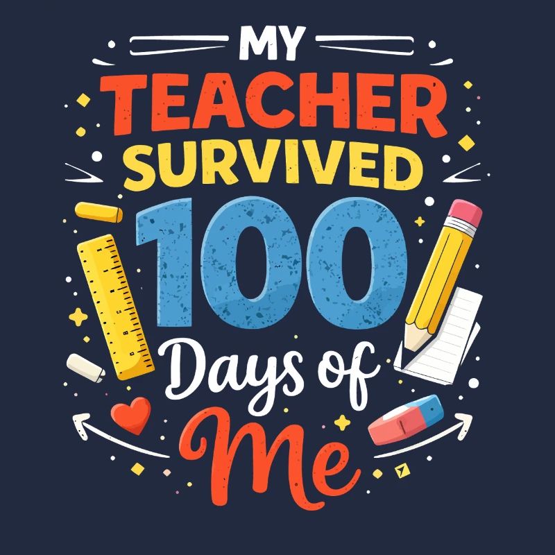 Teacher survives 100 days
