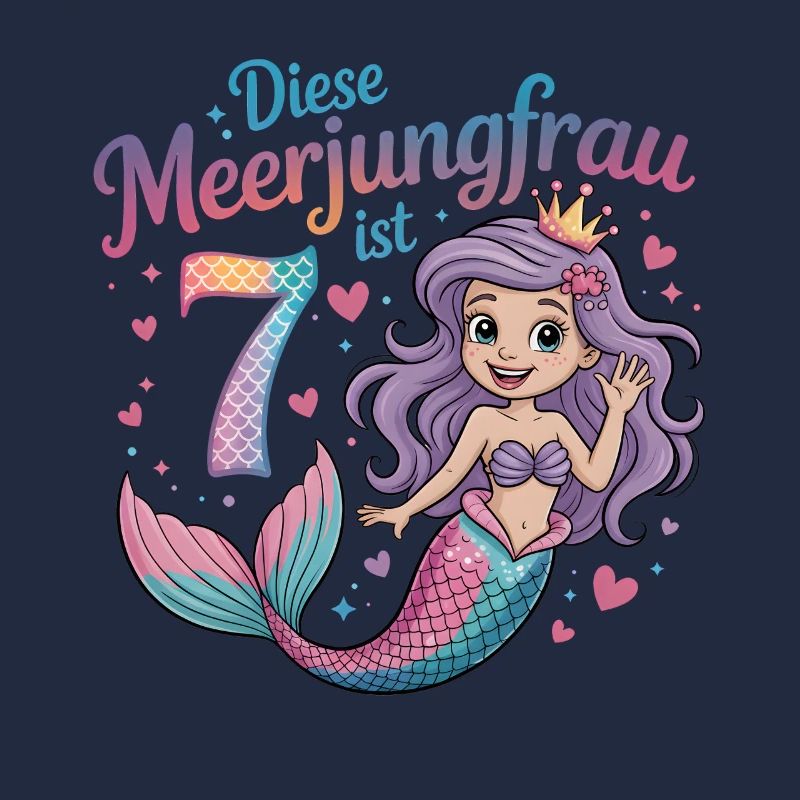 Cette sirène a 7 ans de filles