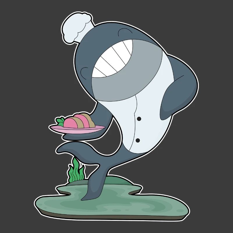 Whale Chef Chef Hat Cooking