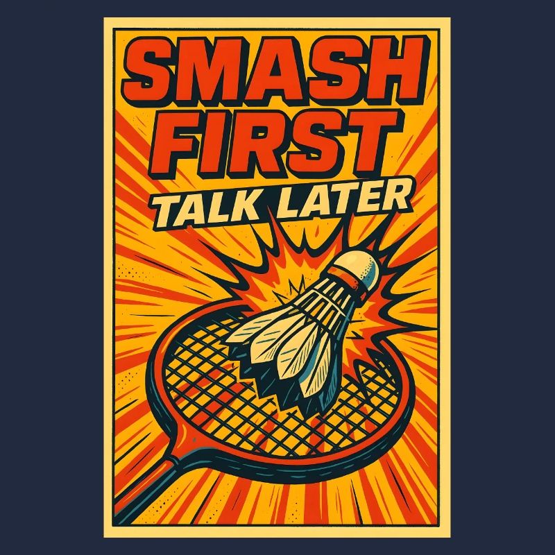 Smash First Talk Later | Badminton Smash