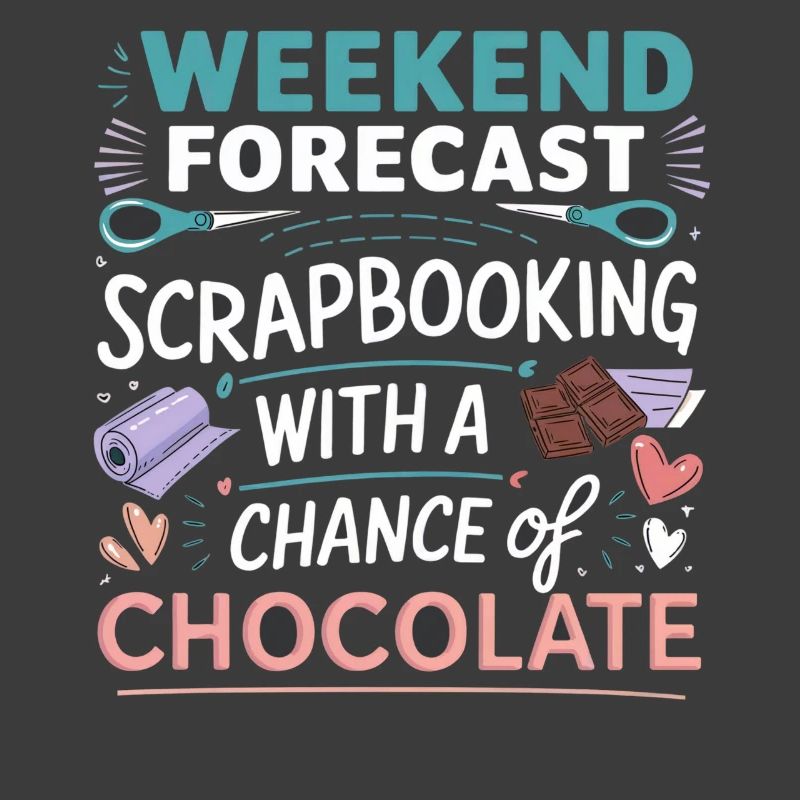 Wochenend Scrapbooking mit Schokolade