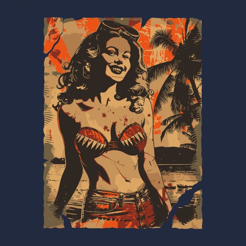 Pin-Up Strand Retro