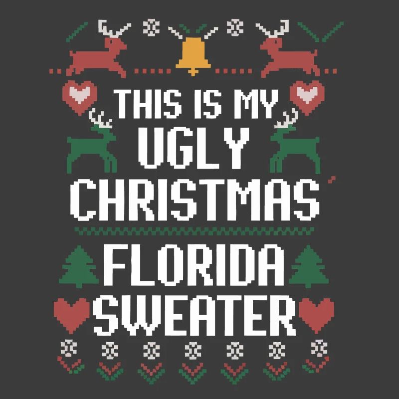 Pull de Noël laid de Floride