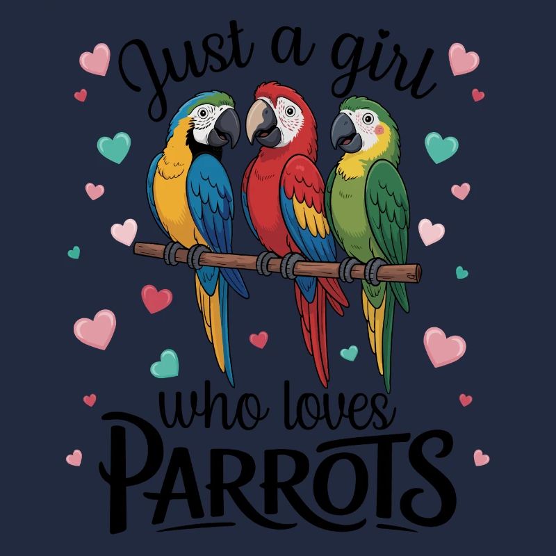 Three Parrots Macaws Parrot Lover Tropical