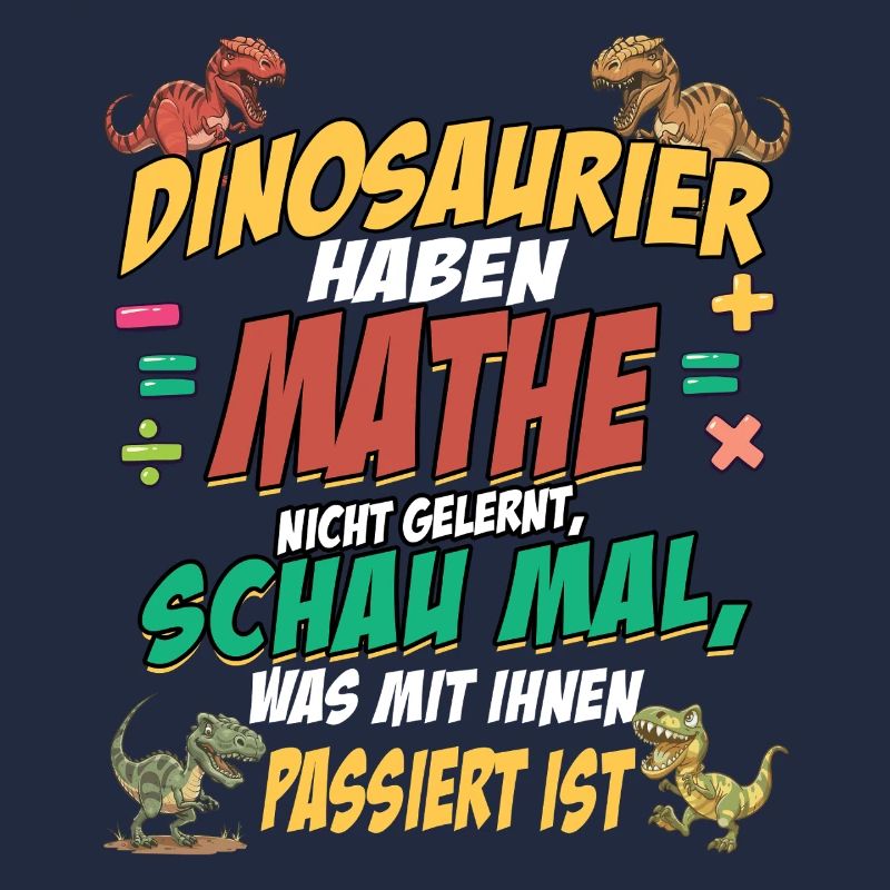 Dinosaur Math Chaos Design
