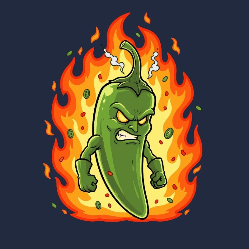 Feuriger Chili-Kämpfer