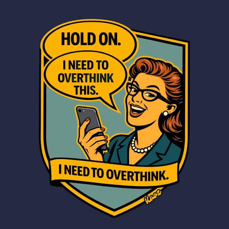 Stop – Repense Overthinker Comic