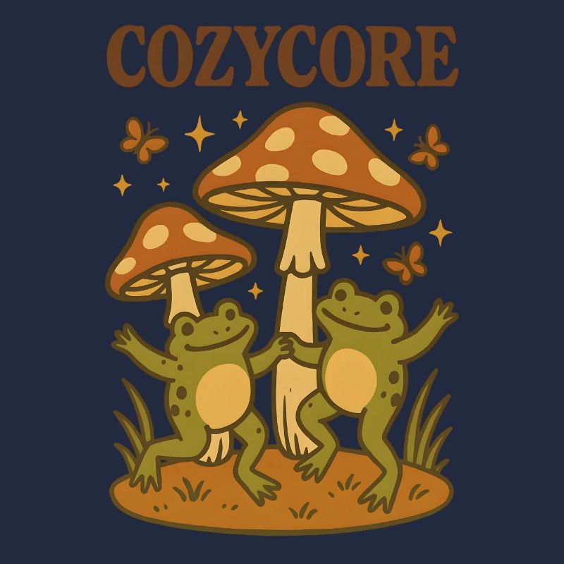 Cozycore Frogs & Mushrooms | Cottagecore