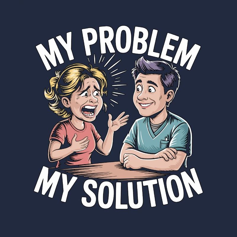 Pediatric OT My Problem My Solution Pictogram Dad