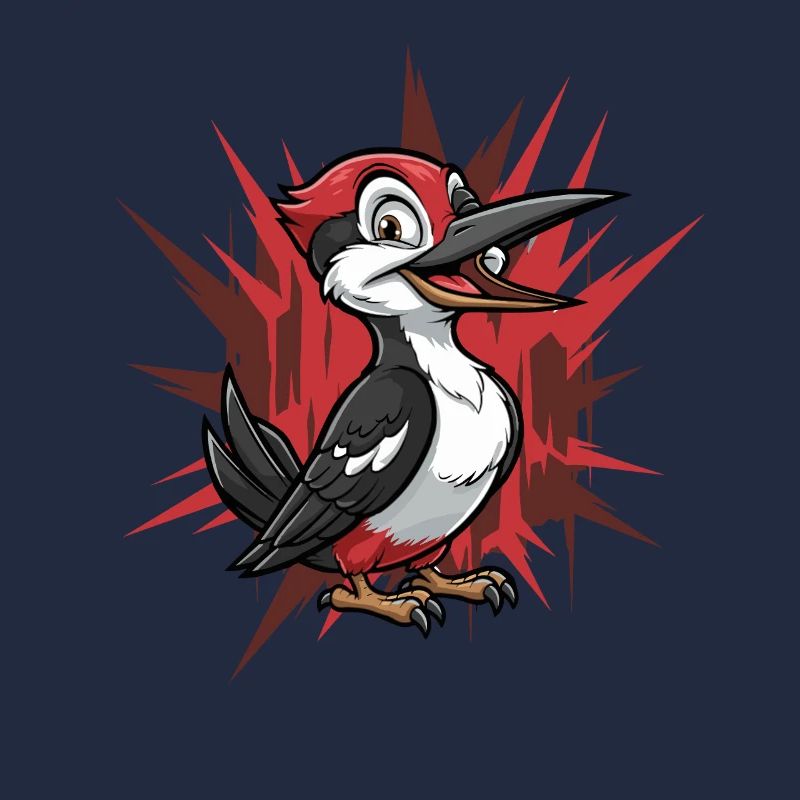 Kookaburra Cartoon Redburst