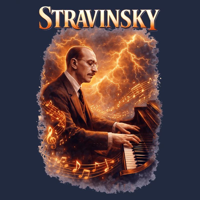 Stravinsky Piano Fire