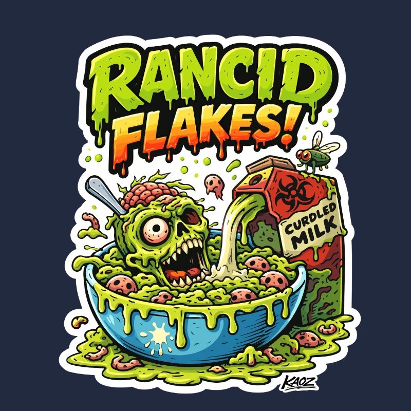 Dissgusting skull Flakes Monster