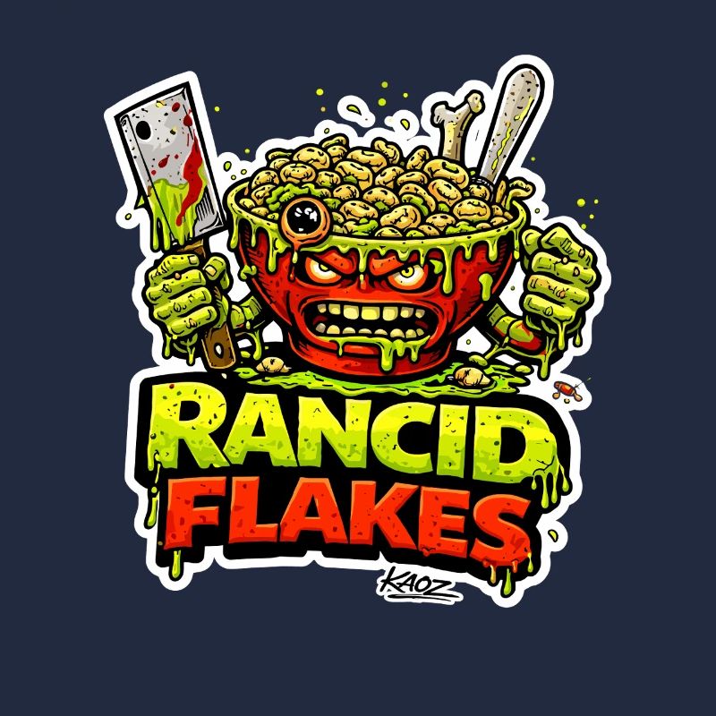 Ekelhaftes Flockenmonster