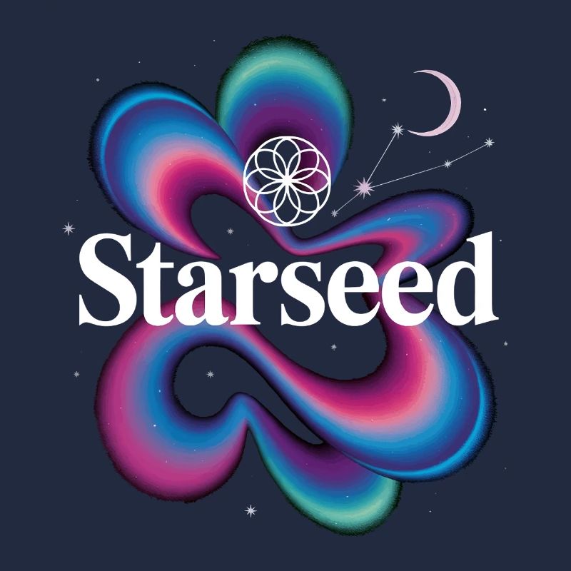 Logo du tourbillon de couleurs Starseed