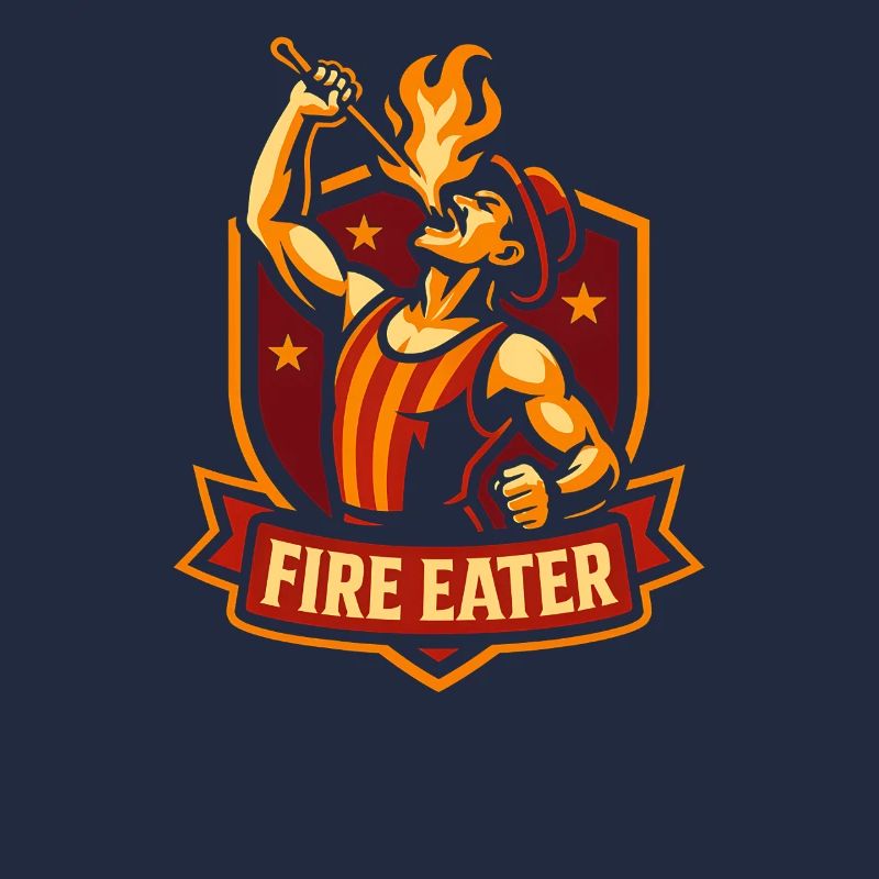 Circus Fire Eater Funny Children's Circus