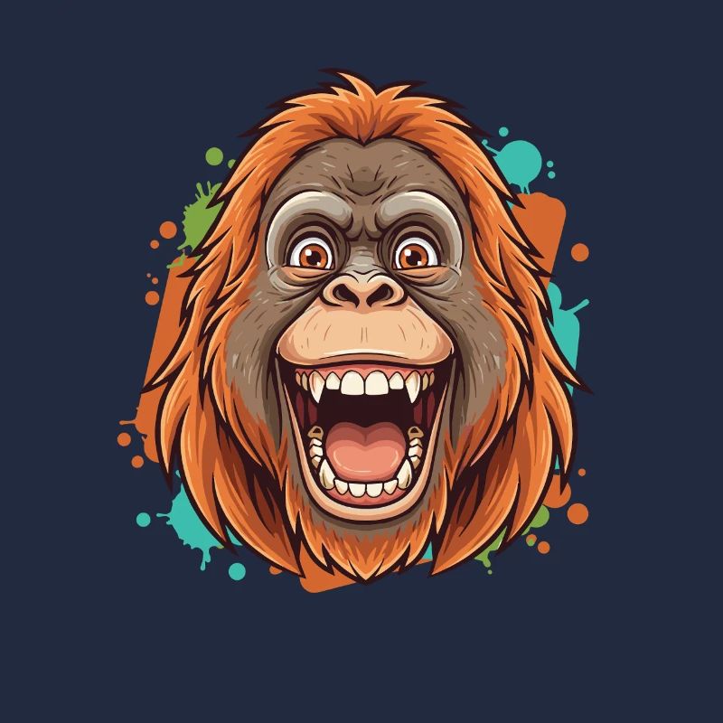 Laughing Orangutan Comic