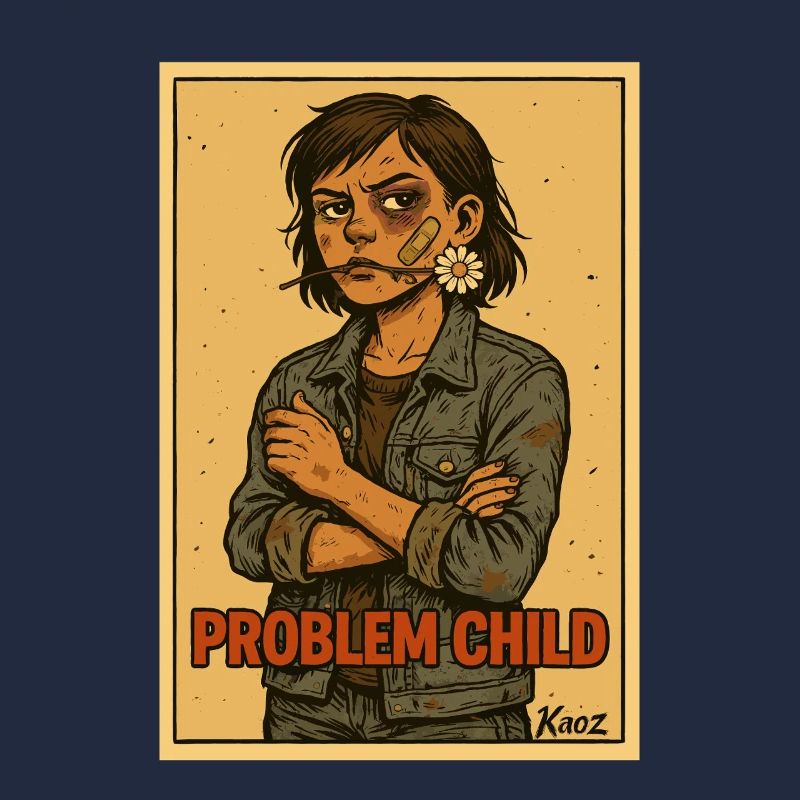 Problem Child Daisy Rebel Poster