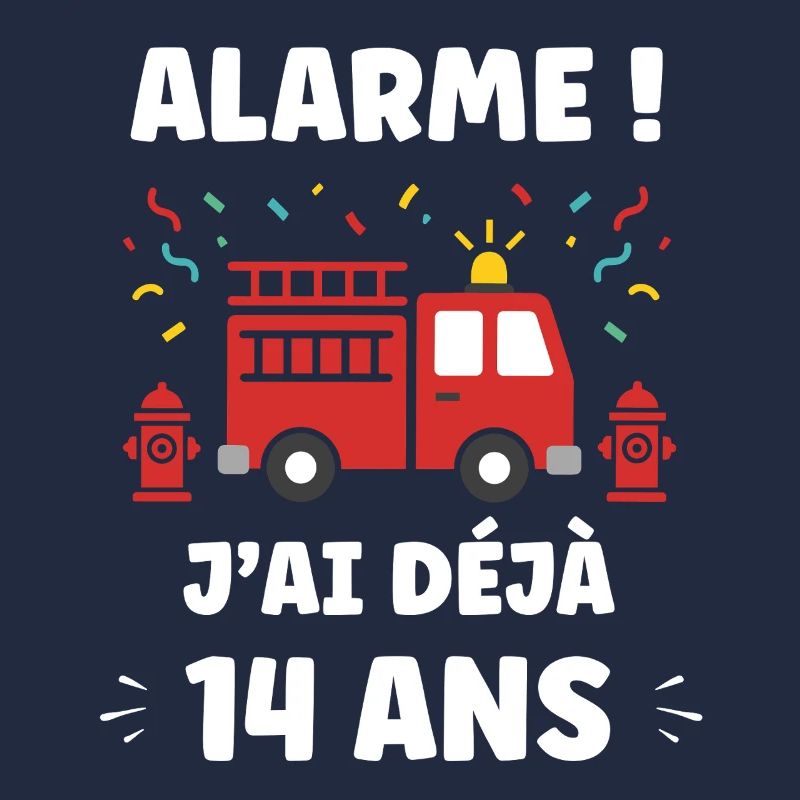 Alerte 14 ans Camion Pompier