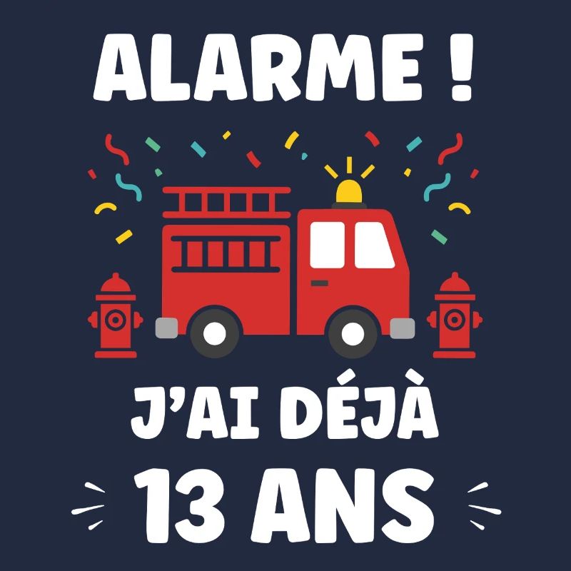 Alerte 13 Ans Pompier Festif