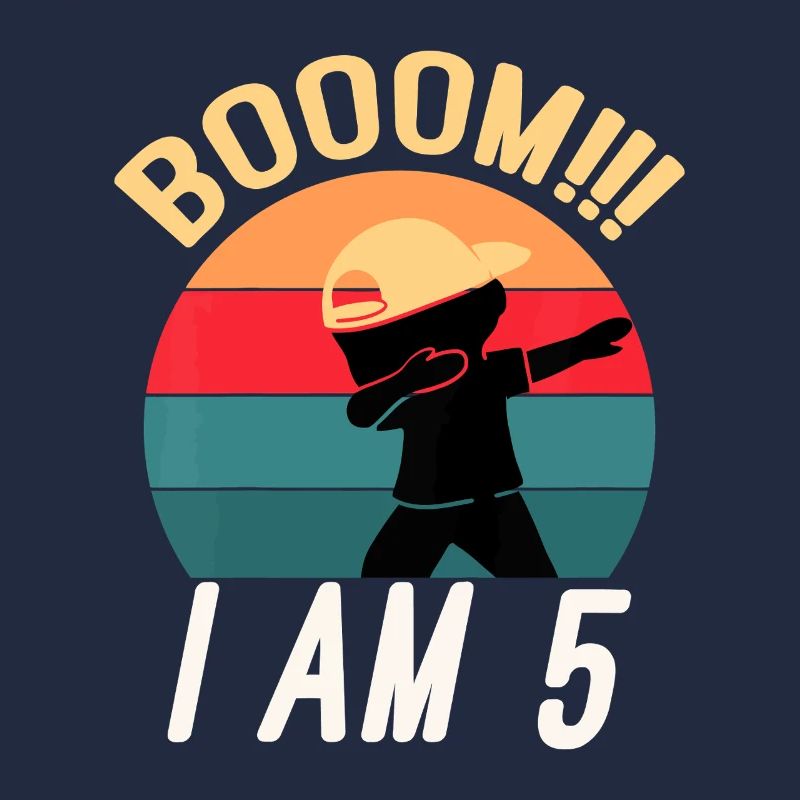 Boom, ich bin 5 Geburtstags-Tee