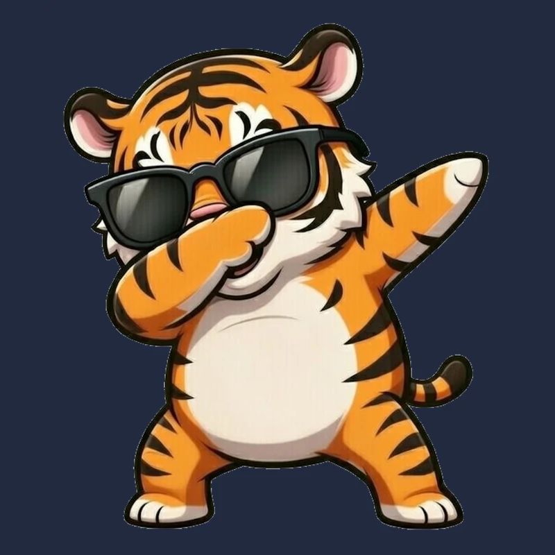 Dabbing Tiger