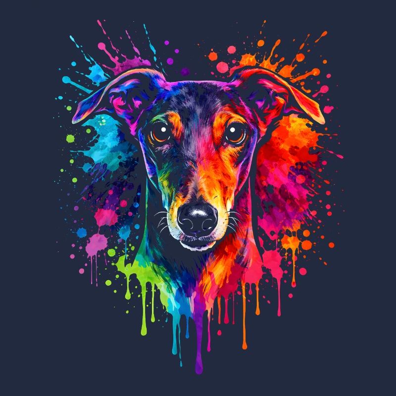 Greyhound | Windhund Pop Art