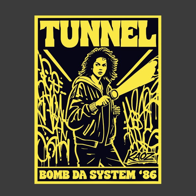 Tunnel Graffiti 86 Bomb Da System