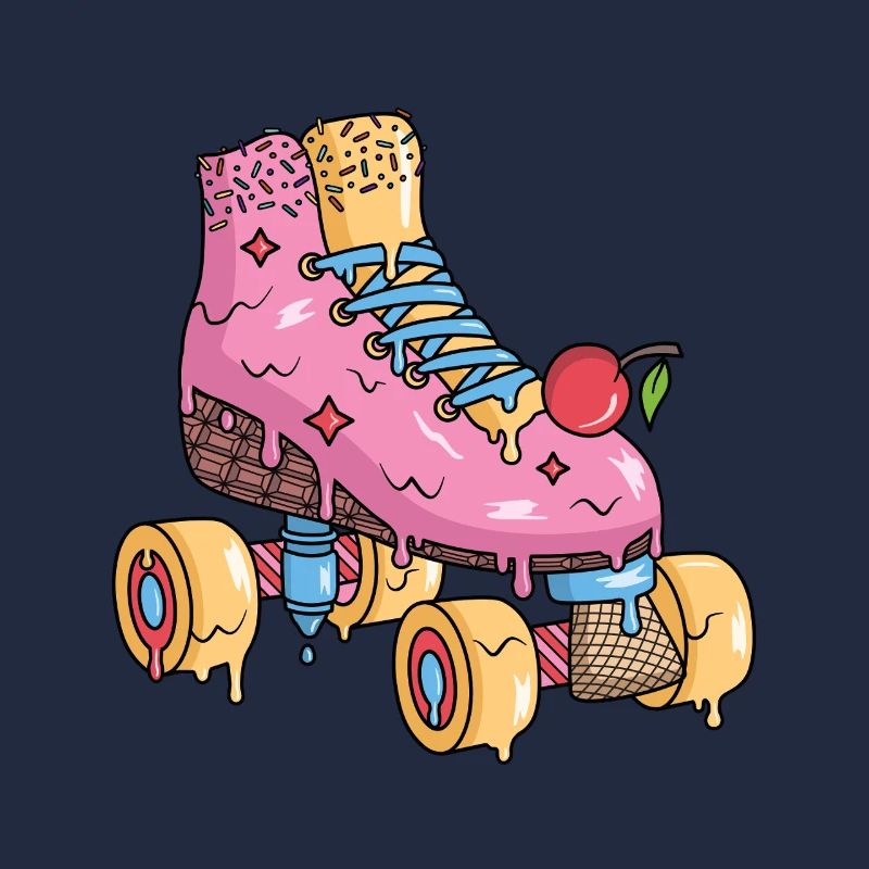 Rollschuhe Eiscreme Roller Skates Rollschuh