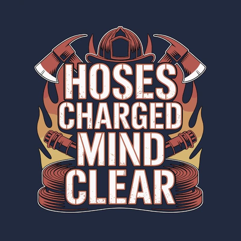 Fire Engineer Hoses Charged Mind Fire Services