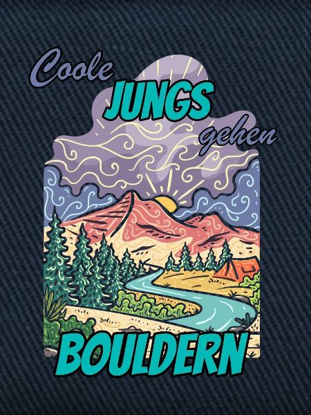 coole Jungs gehen Bouldern