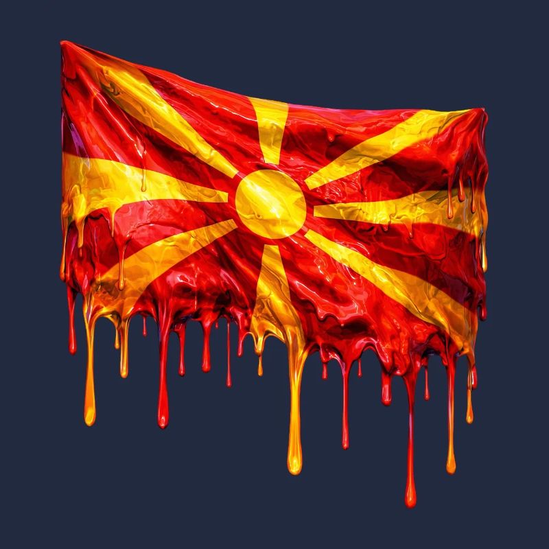Macedonian Flag Drop