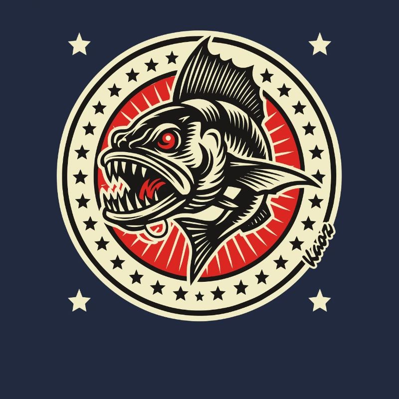 Barracuda Badge Emblem