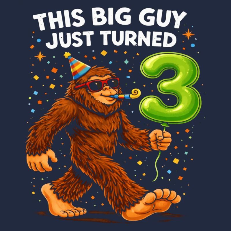 Großer Bigfoot Wird Drei