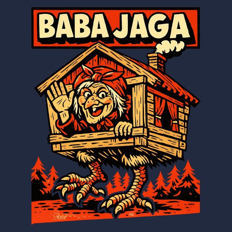 Baba Jaga Slavic Witch Legend