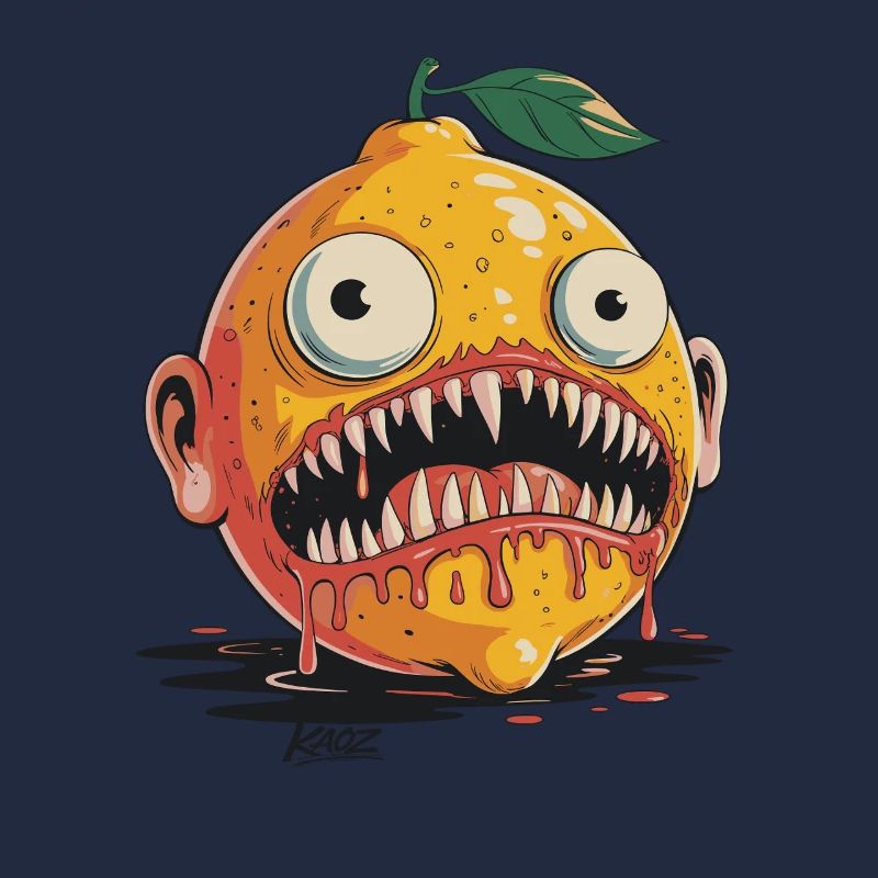 Albtraum-Zitrusmonster