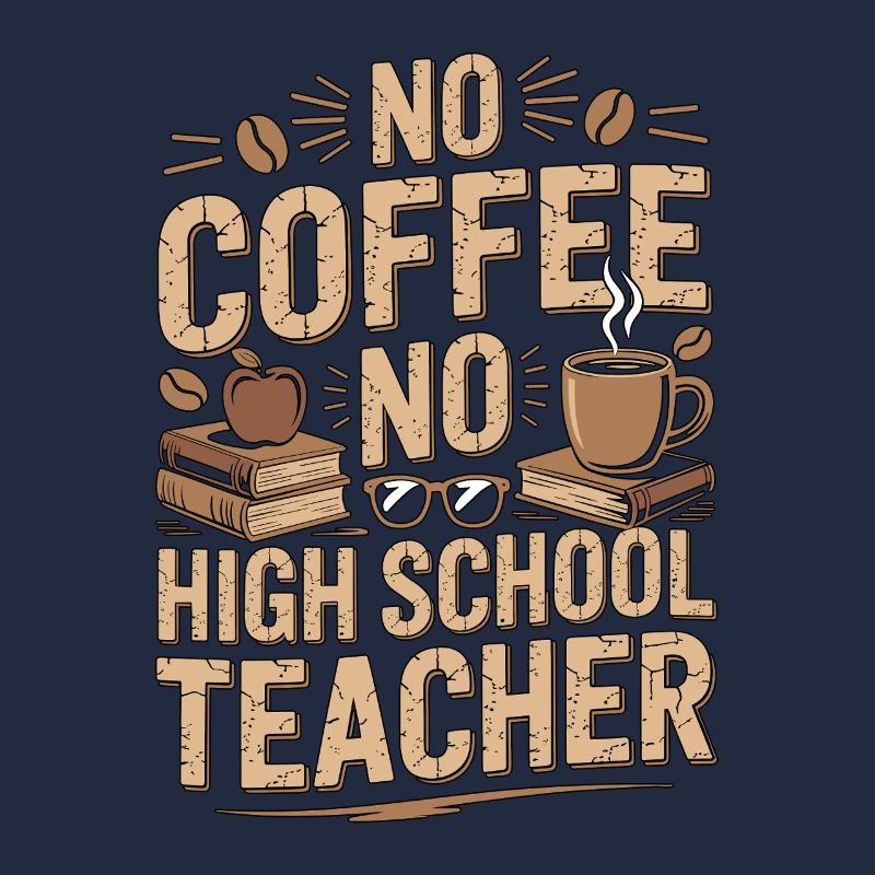 Professeur de lycée Pas de café Maître de café