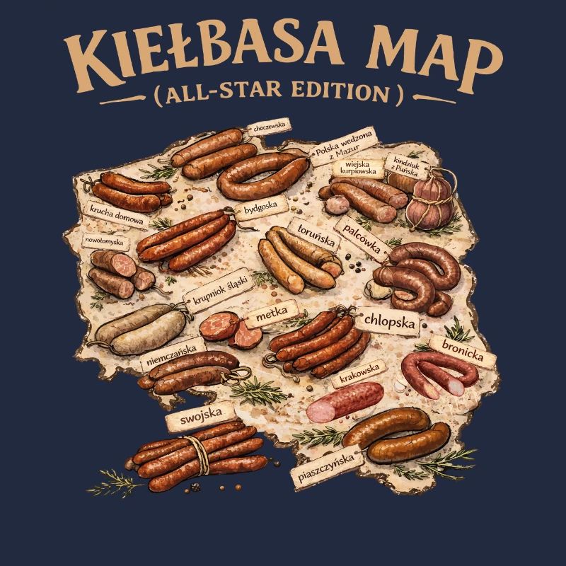 Kielbasa Map All Star Edition