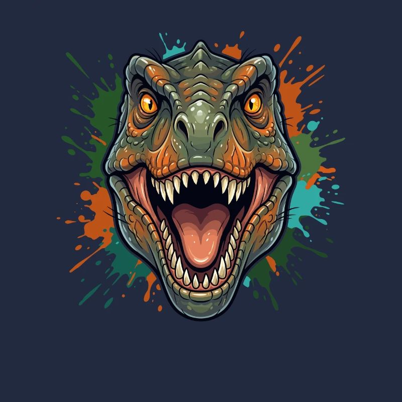 Dino-Roar: Farbenexplosion