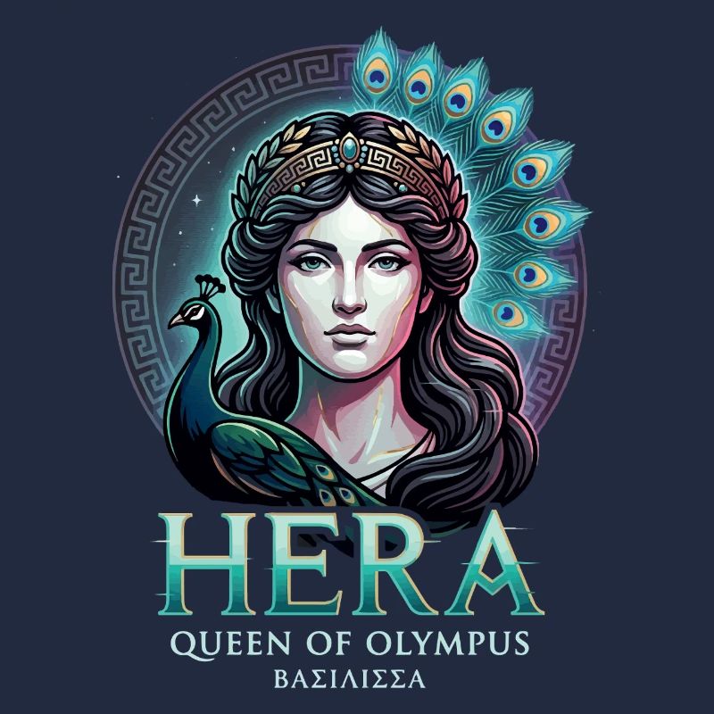 Hera colorful peacock