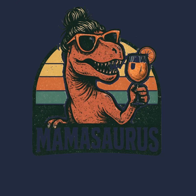 Mamasaurus Mama Mutter Geschenkidee Humor Lustig