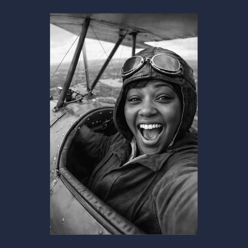 Bessie Coleman Selfie 